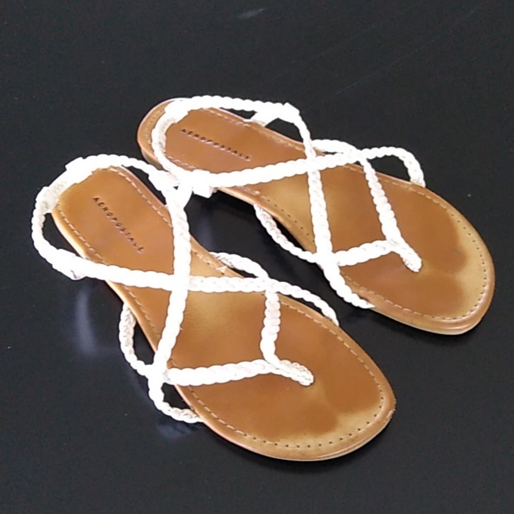 Aeropostale braid sandals size 7